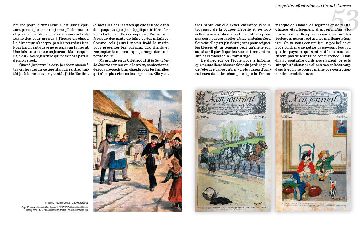 Beau livre- Les Petits enfants dans la grande guerre