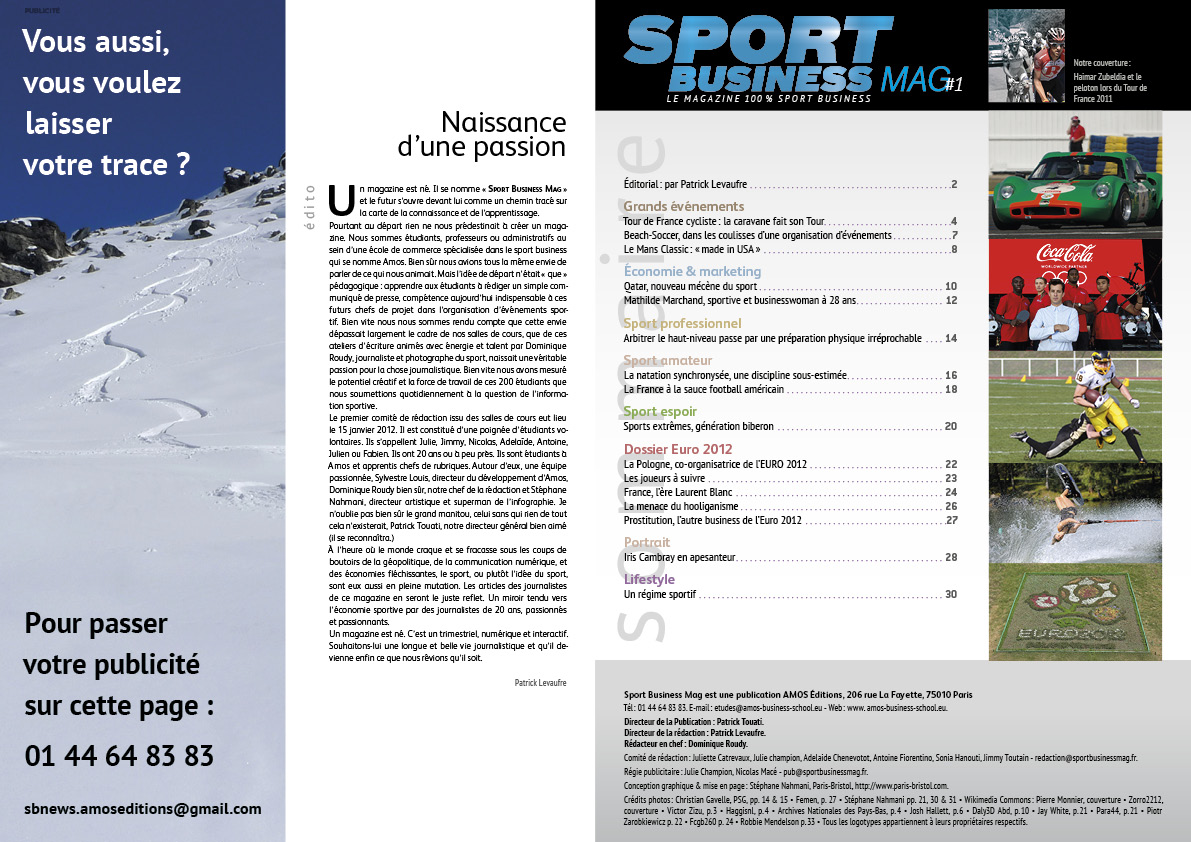 Magazine : Sport Business Mag